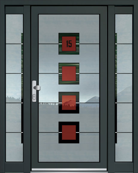 INOTHERM Aluminium-Haustür EXCLUSIV | Bildquelle: INOTHERM d.o.o.